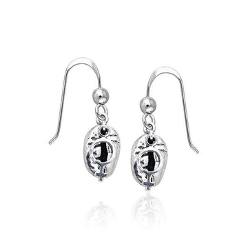 Coffee Bean Earrings TE616 - Jewelry